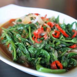 Cah Kangkung Balacan Pedas