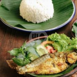 Nasi   Bandeng Tulang Lunak Bakar Jumbo