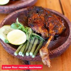 Bebek Bakar Sambal Lalap