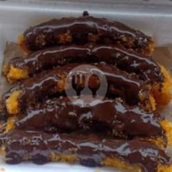 Pisang Crispy Toping Coklat