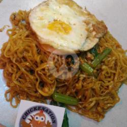 Mie Goreng Manis Pedas Telur Ayam