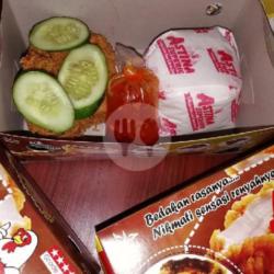 Paket Nasi Paha Atas Geprek