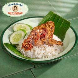 Ayam Penyet Ketumbar Sambal Kacang