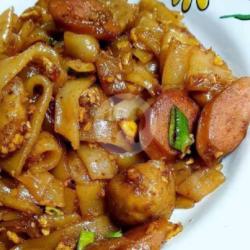 Paket Ber2 Kwetiau Goreng Sosis Free Es Teh