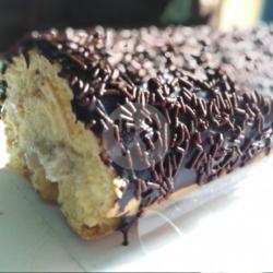 Bolu Gulung Durian Top Coklat