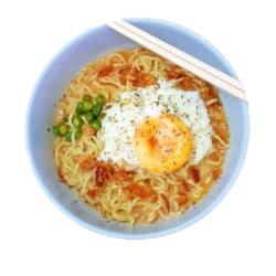 Mie Kuah Keju Pedas