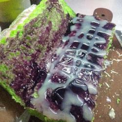 Roti Bakar Atau Kukus Blueberry - Vanila