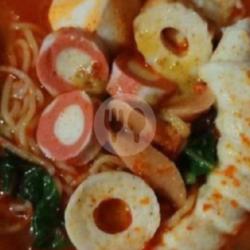 Duo Twister, Shrimp, Cikuwa Mini, Sosis, Sayuran, Mie, Siomay