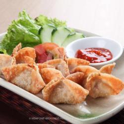 Fried Shrimp Gyoza