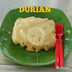 Pancong Setengah Matang Durian