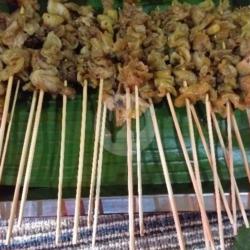 Sate Kulit Ayam Serundeng