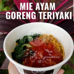 Mie Ayam Saus Teriyaki