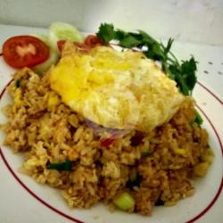 Nasi Goreng Pete Ikan Asin