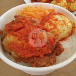 Nasi Telur Balado Sambel Setan