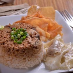 Nasi Tim Special Pangsit