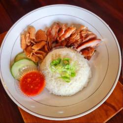 Nasi Hainan Ayam Charsiu