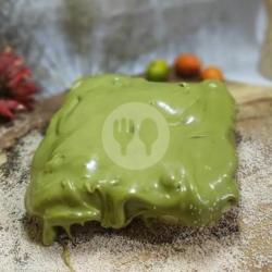 Kue Pancong Lumer Matcha