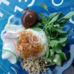 Nasi Ulam   Telur Semur