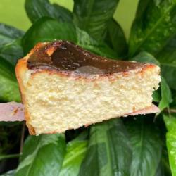 Basque Burnt Cheesecake Slice