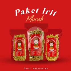 Paket Irit Murah ( Mie Crispy, Usus Crispy,makaroni Sepiral )