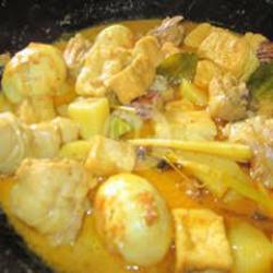 Kare Ayam Tahu Tempe Tanpa Nasi