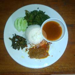 Nasi Sayur   Sambel   Rendang