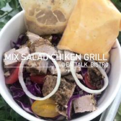 Mix Salad Chicken Grill