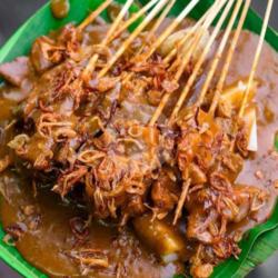 Sate Padang Campur 10 Tusuk (daging, Jantung)