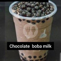 Chocolate Boba Milk