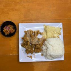 Nasi Karage Sambal Mantap