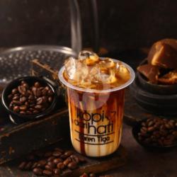 Ice Butterscotch Coffee Latte