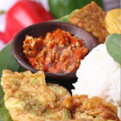 Nasi Telur   Tempe