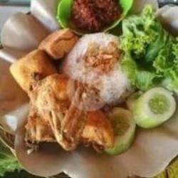 Ayam Goreng Dada Nasi Sambel Lalap