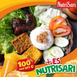 Panas Ayam Bakar Combo Nutrisari Dingin