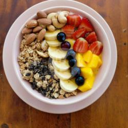 Mango Blueberry Banana Bowl