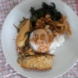 Nasi Cumi Telor Dadar,rames Kpmplit