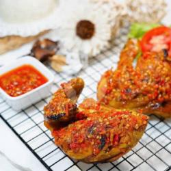 Ayam Lalap Sambel Judes   Nasi