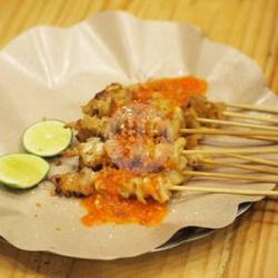 Sate Kulit Ayam Taichan 10 Tusuk