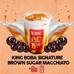 King Boba Signature Brown Sugar Macchiato