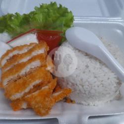 Nasi Chicken Katsu Mayo