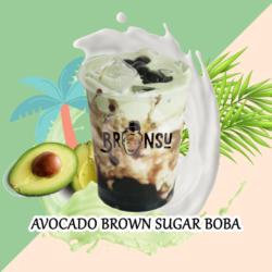 Avocado Brown Sugar Boba