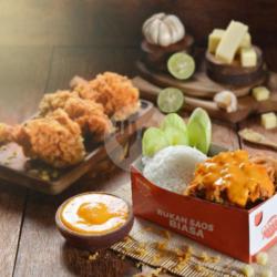 Paket Fried Chicken Saos Keju