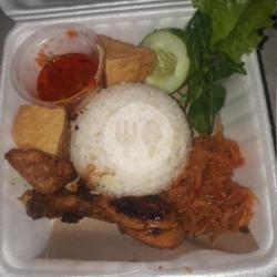 Nasi Ayam Bakar Lumerrr Sambel Jedir