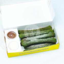 Churros Greentea Taburan Kayumanis