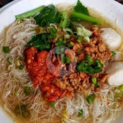 Bihun Rebus Bakso Ikan