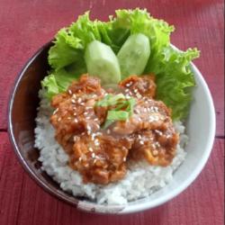 Rice Bowl Udang Salted Egg