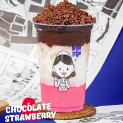 Coklat Strawberry (no Topping)