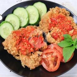 Paket Ayam Geprek Combo