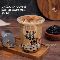 Dalgona Coffee Salted Caramel