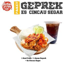 Paket Geprek Es Cincau Segar